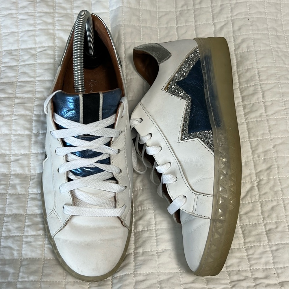 MJUS 714107, size 38, Kate Gray, leather sneakers.